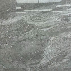 Carrara Nuvola Porcelain Tile 24″×24″ – Glossy Finish